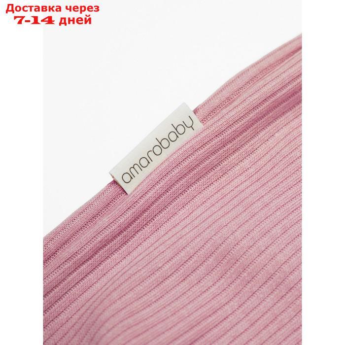 Комбинезон на пуговицах детский Fashion, рост 68 см, цвет розовый - фото 2 - id-p227024433