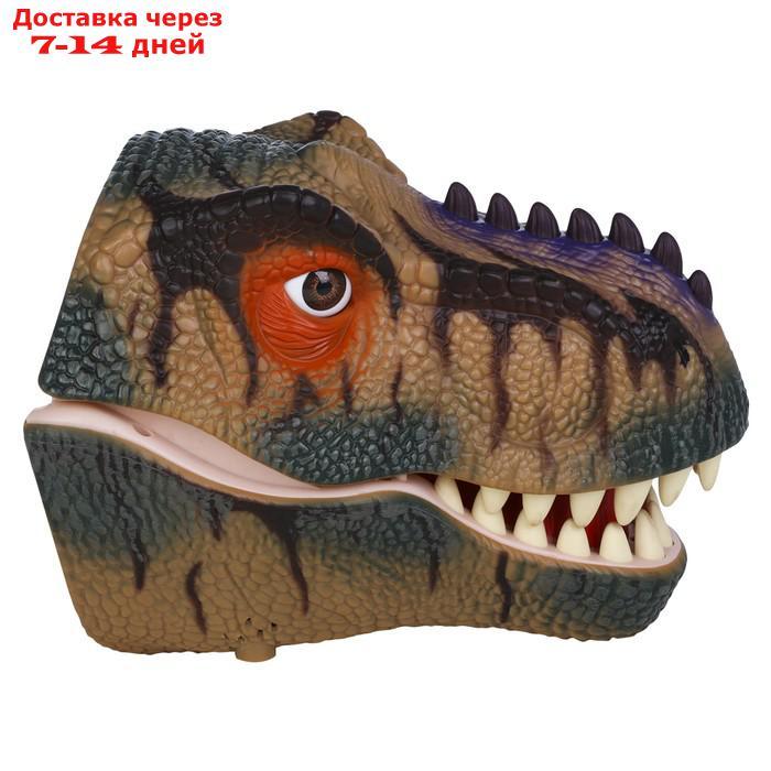 Генератор мыльных пузырей на руку, "Мир динозавров", "Тираннозавр", цвет коричневый - фото 5 - id-p227042538