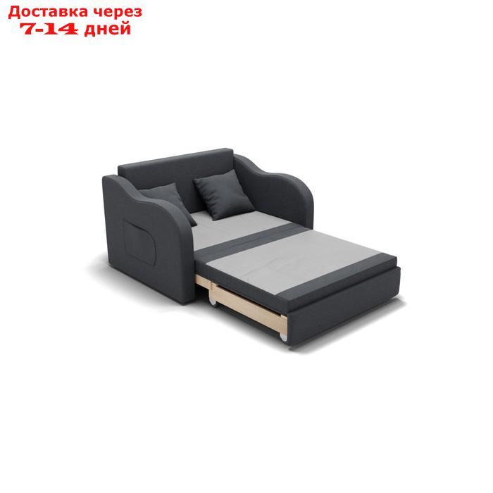 Прямой диван "Бали", механизм выкатной, велюр, цвет гелекси лайт 026 - фото 7 - id-p227067510