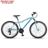 Велосипед 26 Stels Miss-6000 V, K010, цвет голубой, размер 17"