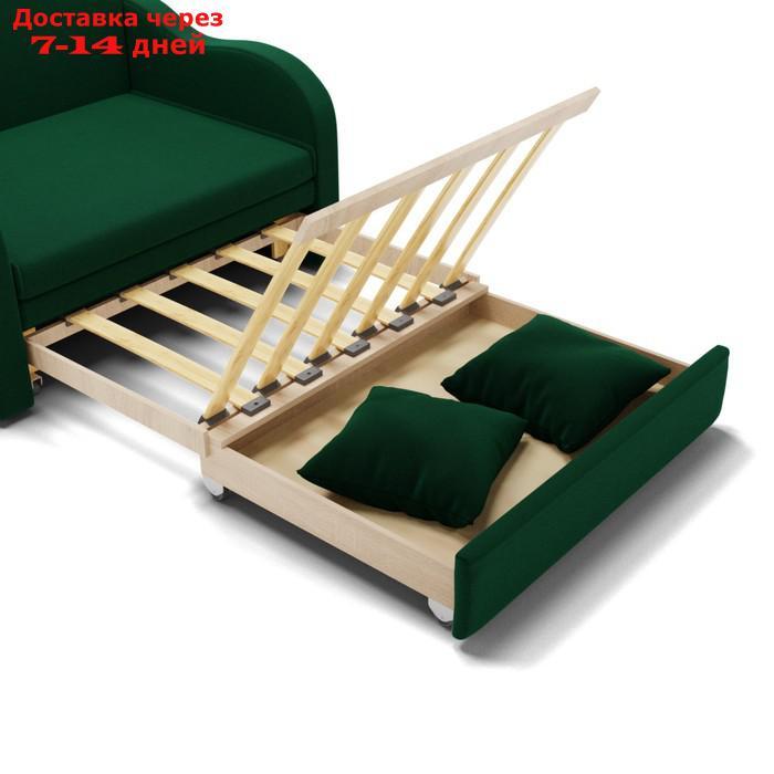 Прямой диван "Бали", механизм выкатной, велюр, цвет гелекси лайт 010 - фото 4 - id-p227067511