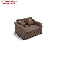 Прямой диван "Бали", механизм выкатной, велюр, цвет гелекси лайт 023