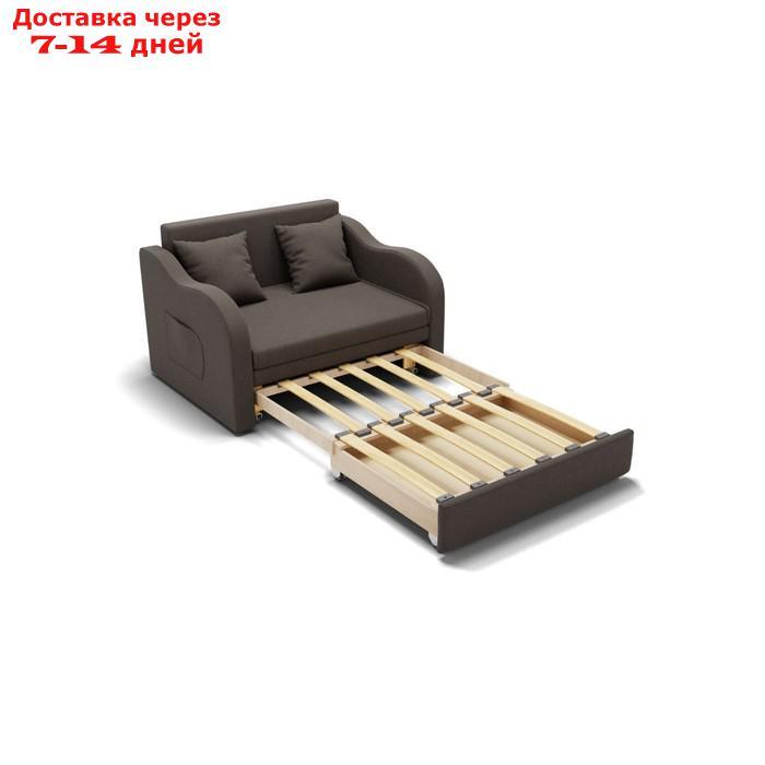 Прямой диван "Бали", механизм выкатной, велюр, цвет гелекси лайт 005 - фото 3 - id-p227067513