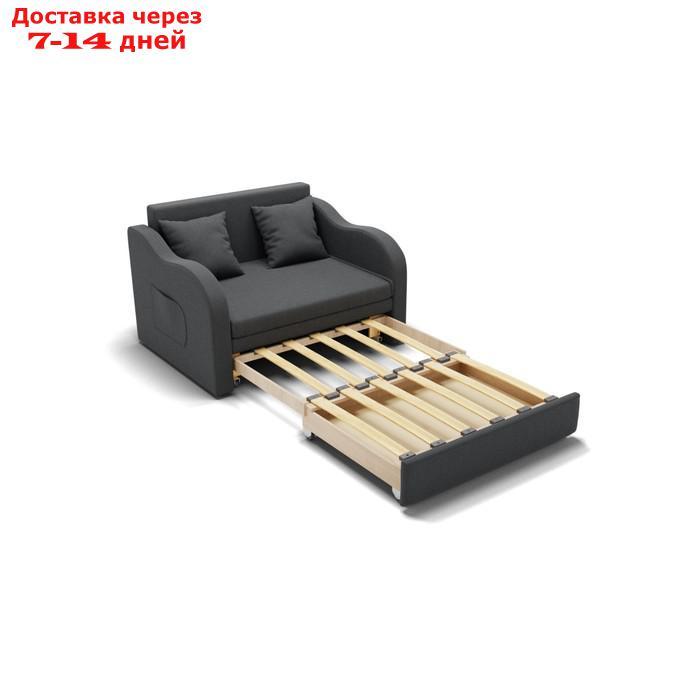 Прямой диван "Бали", механизм выкатной, велюр, цвет гелекси лайт 021 - фото 3 - id-p227067514