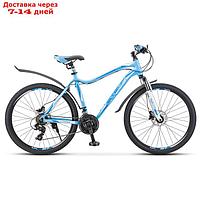 Велосипед 26" Stels Miss-6000 D, V010, цвет голубой, размер 17"