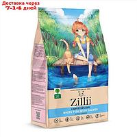 Сухой корм ZILLII Cat Sterilized Light для кошек, белая рыба и лосось, 10 кг