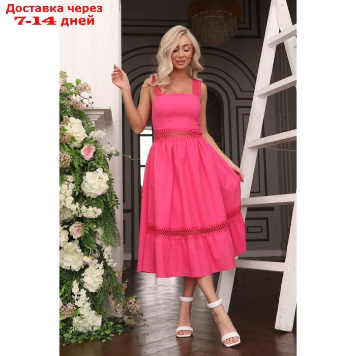 Сарафан женский, размер 44, цвет розовый - фото 3 - id-p227049329