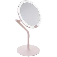 Зеркало косметическое Amiro Mini 2 Розовое