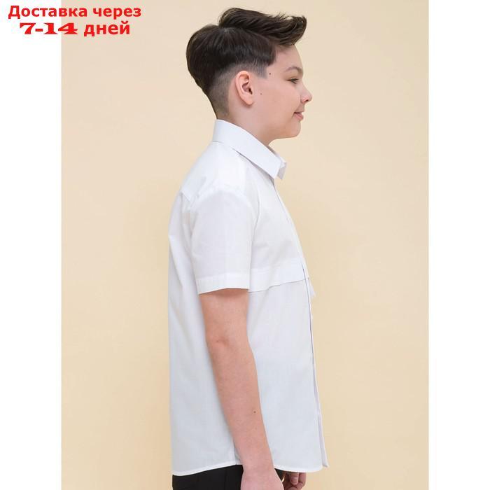 Сорочка верхняя для мальчиков, рост 140 см, цвет белый - фото 2 - id-p227032396