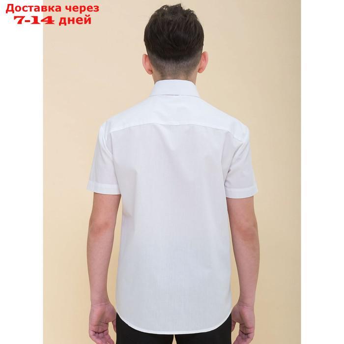 Сорочка верхняя для мальчиков, рост 140 см, цвет белый - фото 3 - id-p227032396