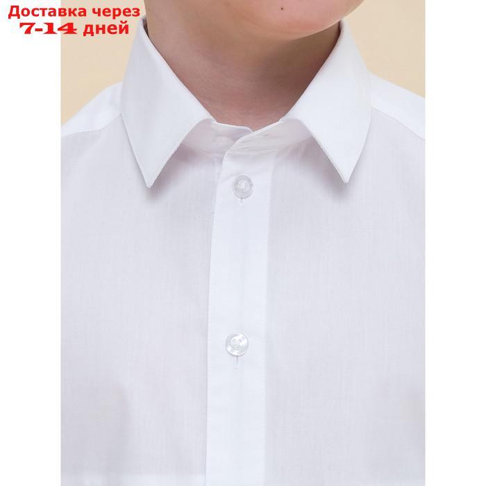 Сорочка верхняя для мальчиков, рост 140 см, цвет белый - фото 4 - id-p227032396