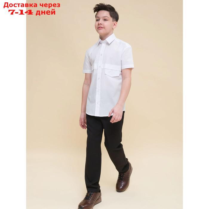 Сорочка верхняя для мальчиков, рост 140 см, цвет белый - фото 6 - id-p227032396