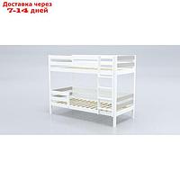 Кровать "Савушка"-01, 2-ярусная, цвет серый, 90х200 см
