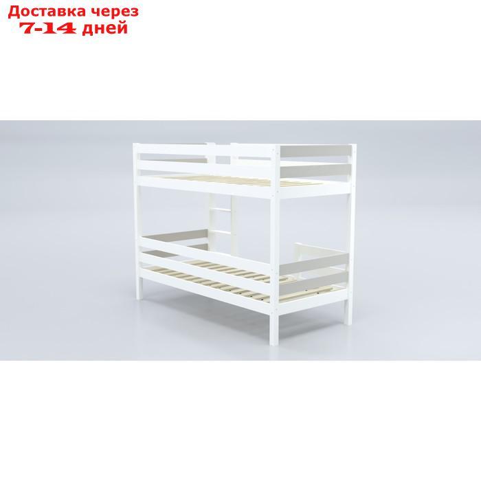 Кровать "Савушка"-01, 2-ярусная, цвет серый, 90х200 см - фото 3 - id-p227032444