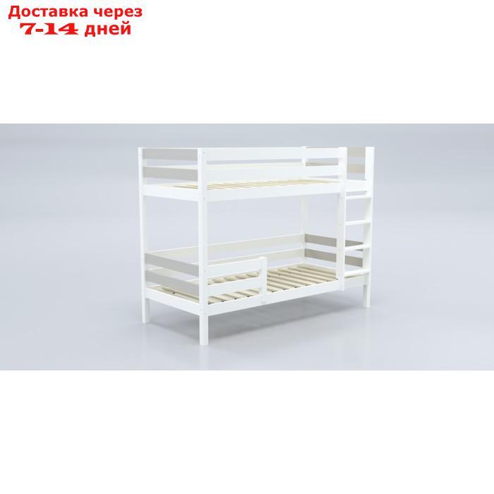 Кровать "Савушка"-01, 2-ярусная, цвет серый, 90х200 см - фото 4 - id-p227032444
