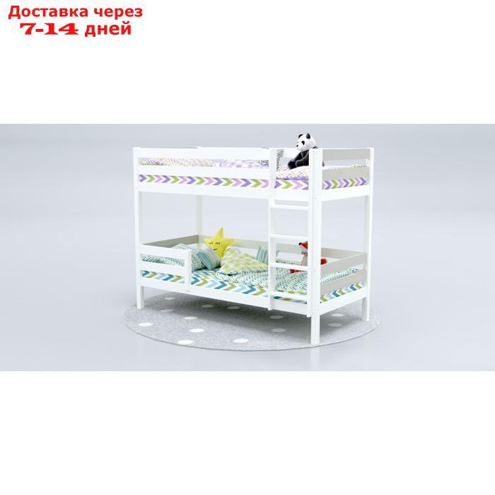 Кровать "Савушка"-01, 2-ярусная, цвет серый, 90х200 см - фото 5 - id-p227032444