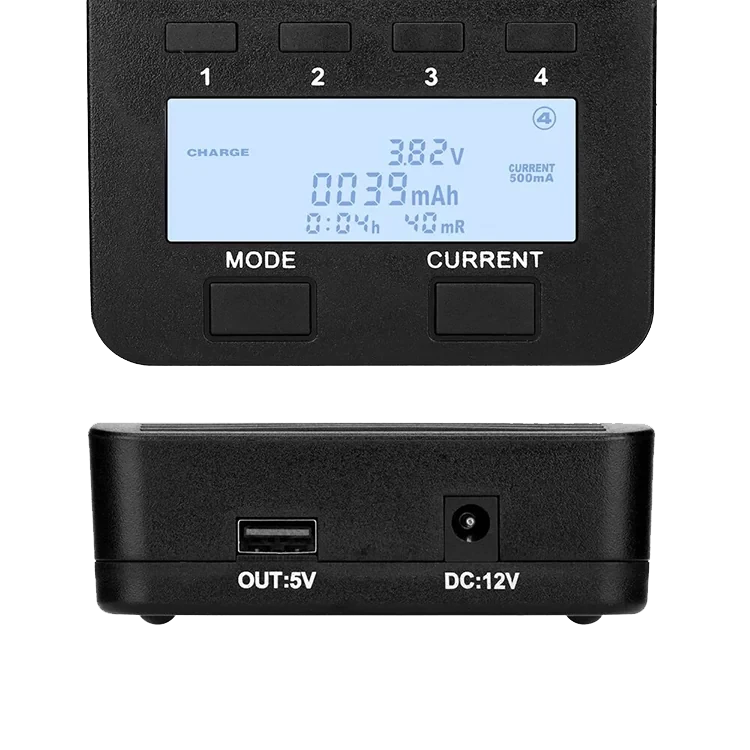 Зарядное устройство LiitoKala Lii-500 LCD Чёрный - фото 5 - id-p226741417
