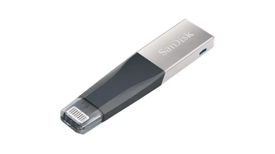 Lightning/USB флеш-накопитель Sandisk iXpand Mini 128Гб - фото 4 - id-p226761475