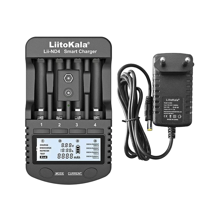 Зарядное устройство LiitoKala Lii-ND4 - фото 4 - id-p226741422