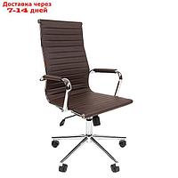 Кресло руководителя Chairman 755 экопремиум коричневый