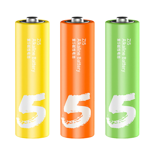 Батарейки ZMI Rainbow ZI5(АА) + ZI7(ААА) (24 шт) - фото 2 - id-p226741475