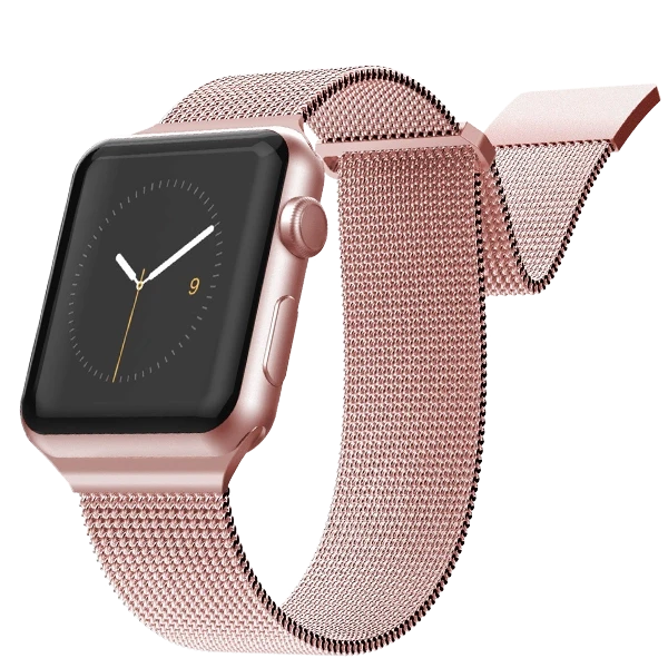 Ремешок X-Doria New Mesh для Apple Watch 38/40 мм Розовое золото - фото 1 - id-p226738490