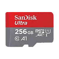 Карта памяти SanDisk Ultra microSDXC 256Gb A1 UHS-I Class 1 (U1) Class 10