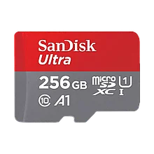 Карта памяти SanDisk Ultra microSDXC 256Gb A1 UHS-I Class 1 (U1) Class 10