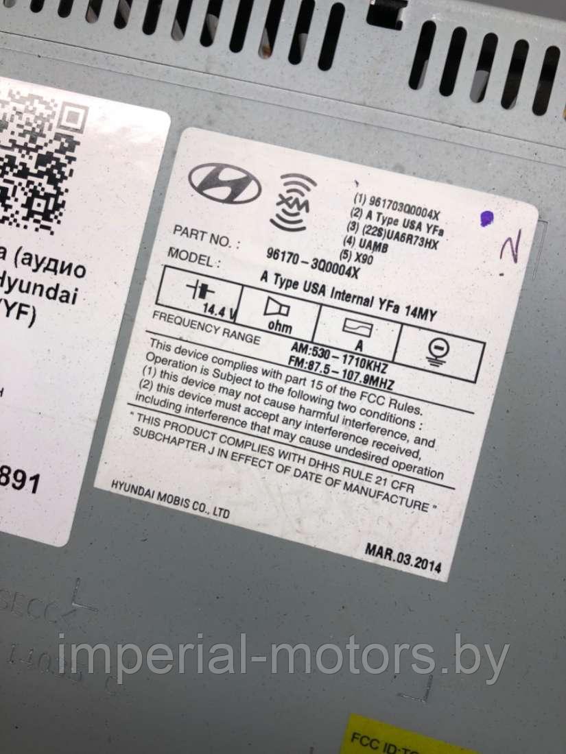 Магнитола (аудио система) Hyundai Sonata (YF) - фото 3 - id-p227283032