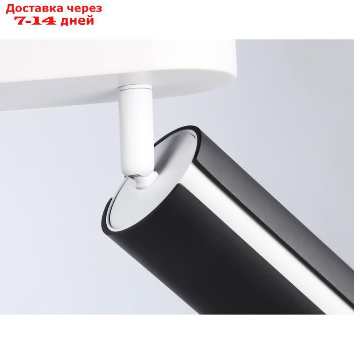 Настенно-потолочный поворотный спот со сменной лампой TN51605, GU10х3, 380х60х195 мм, цвет чёрный, белый - фото 6 - id-p227032583