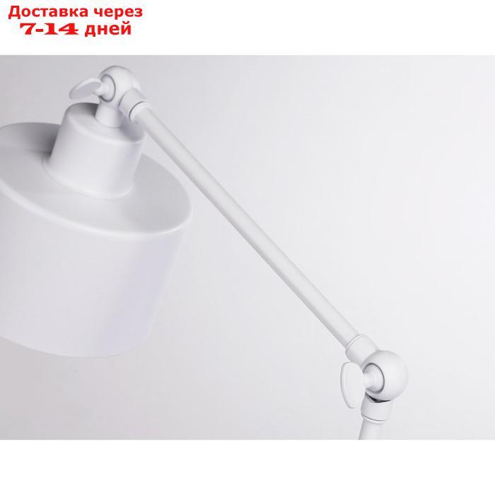 Настольная лампа в стиле лофт TR8152, E27, 40Вт, 350х156х455 мм, цвет белый - фото 5 - id-p227032592