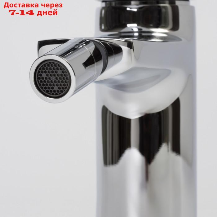 Смеситель для биде WasserKRAFT Lopau 3206, однорычажный, донный клапан, латунь, хром - фото 4 - id-p227035115