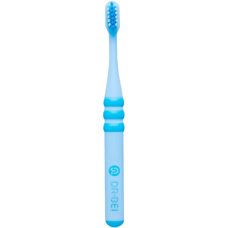 Зубная щётка детская Dr.Bei Toothbrush Children Голубая - фото 1 - id-p226738652