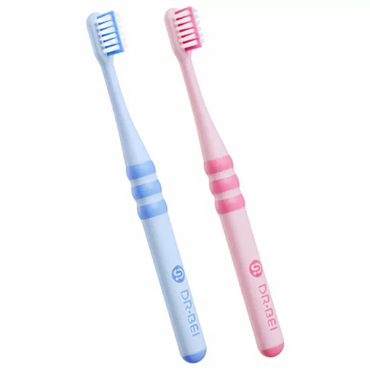 Зубная щётка детская Dr.Bei Toothbrush Children Голубая - фото 8 - id-p226738652
