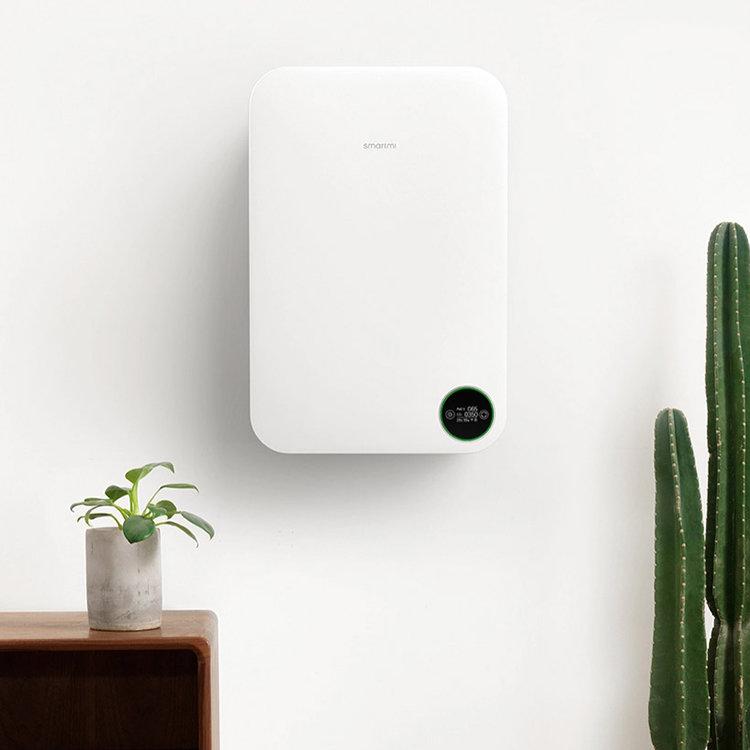 Приточный очиститель воздуха (бризер) Smartmi Fresh Air System Wall Mounted - фото 9 - id-p226741694