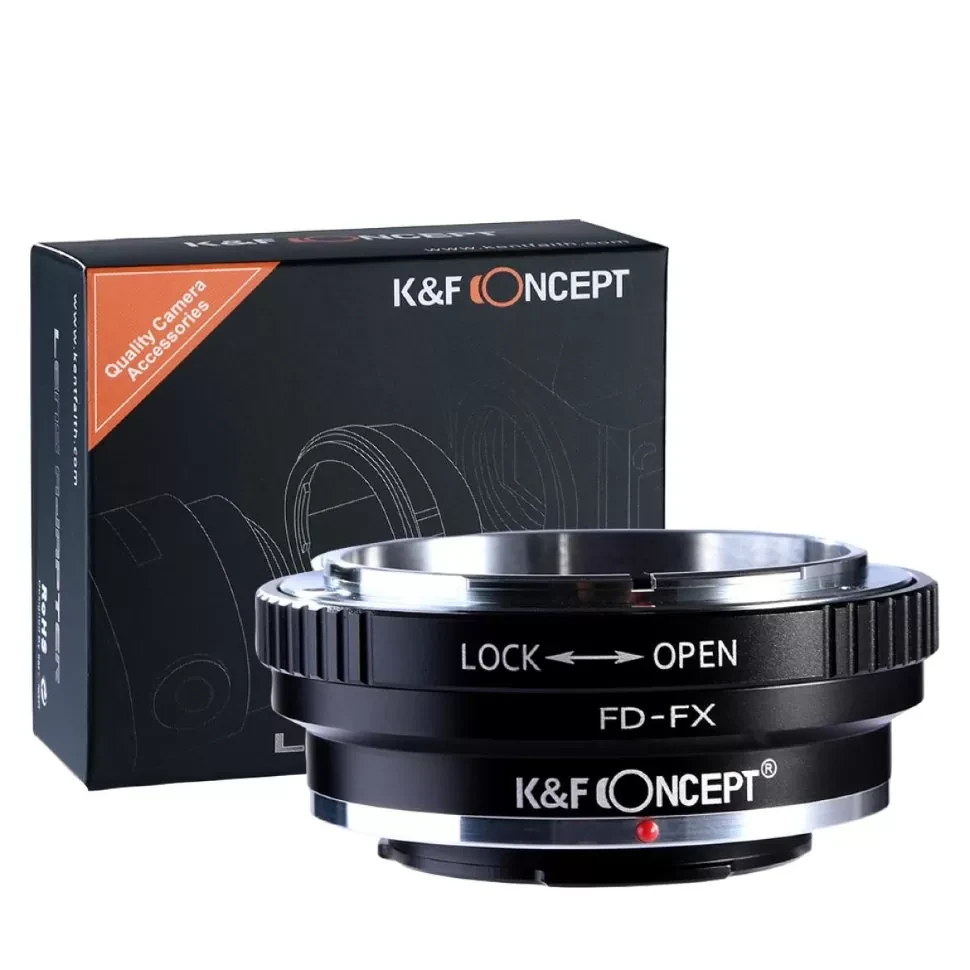 Адаптер K&F Concept для объектива Canon FD на X-mount KF06.108 - фото 4 - id-p226744580