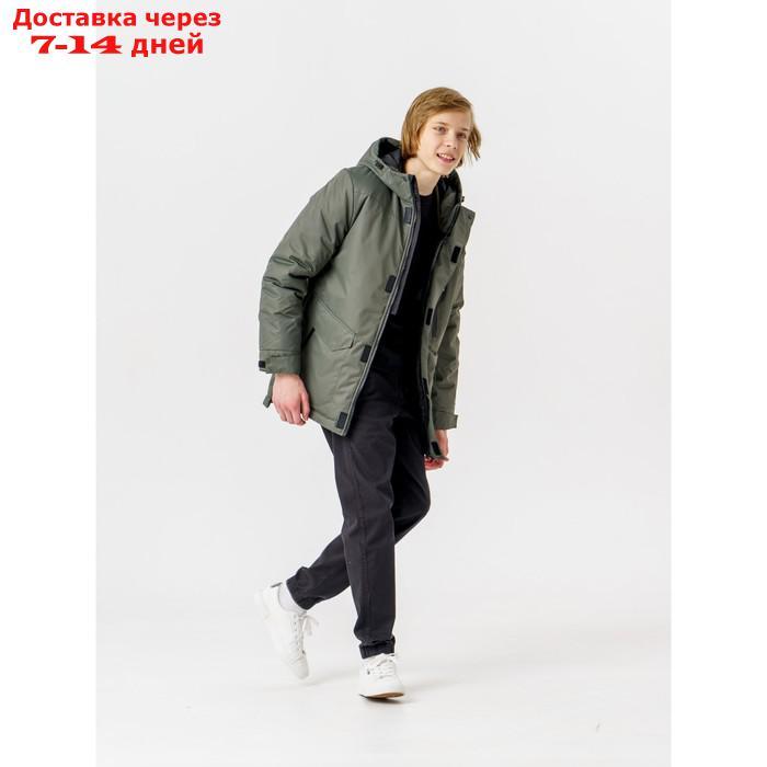Куртка зимняя для мальчика "Байкал", рост 152 см, цвет хаки - фото 2 - id-p227054725