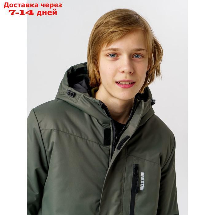 Куртка зимняя для мальчика "Байкал", рост 152 см, цвет хаки - фото 6 - id-p227054725