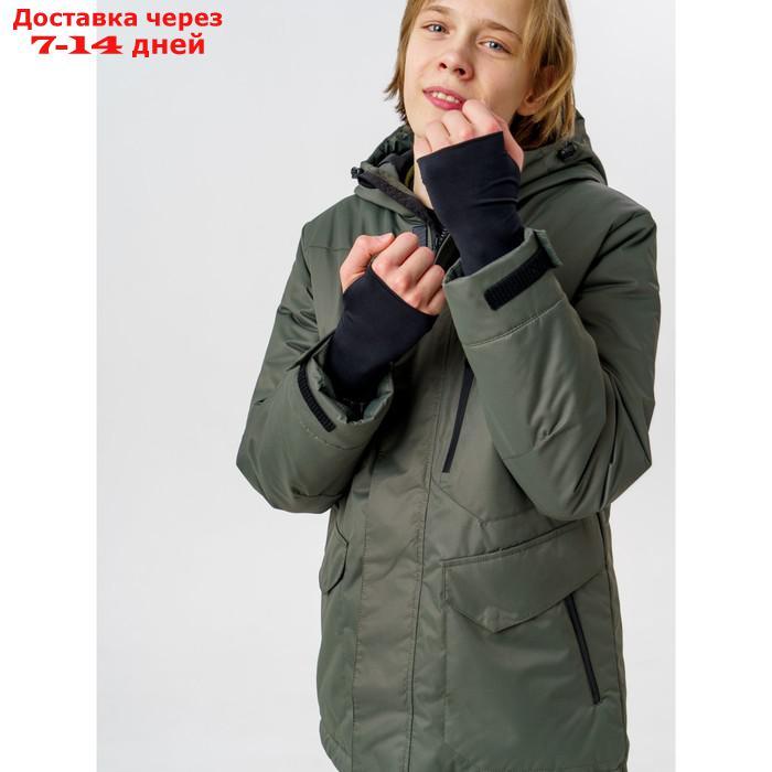 Куртка зимняя для мальчика "Байкал", рост 152 см, цвет хаки - фото 9 - id-p227054725