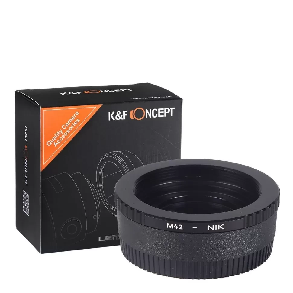 Адаптер K&F Concept для объектива M42 на Nikon F KF06.119 - фото 2 - id-p226744567