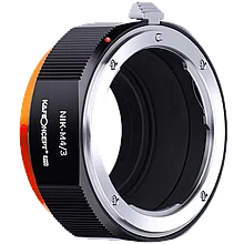 Адаптер K&F Concept M11125 для объектива Nikon AI на камеру Micro 4/3