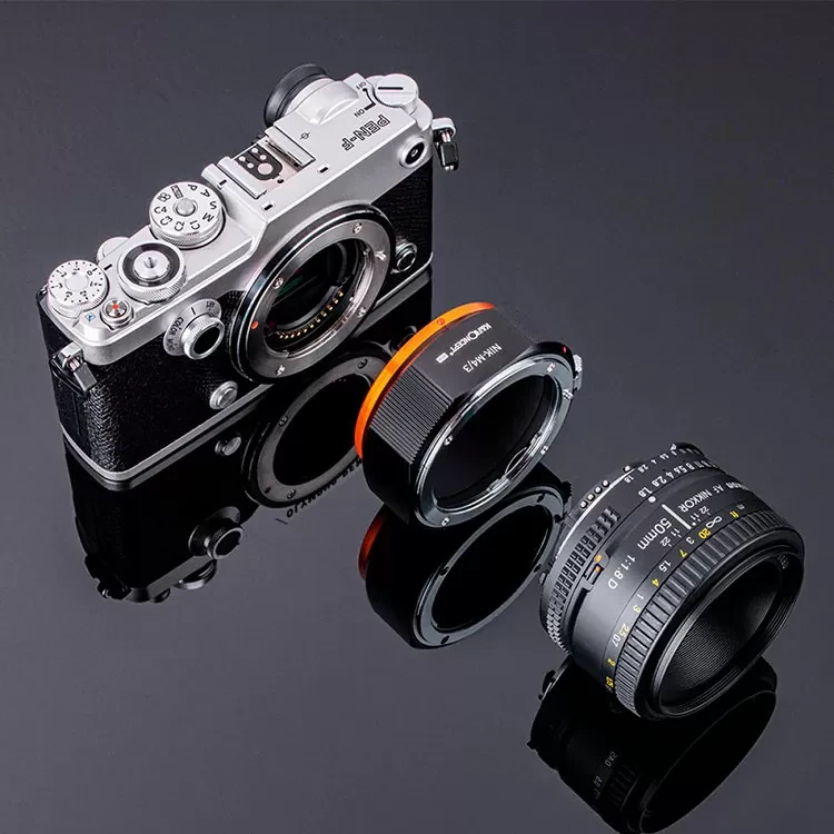 Адаптер K&F Concept M11125 для объектива Nikon AI на камеру Micro 4/3 - фото 10 - id-p226744601