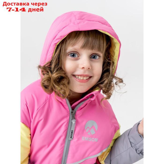Комбинезон демисезонный для девочек "Тьерри", рост 110 см, цвет розовый - фото 7 - id-p227054738