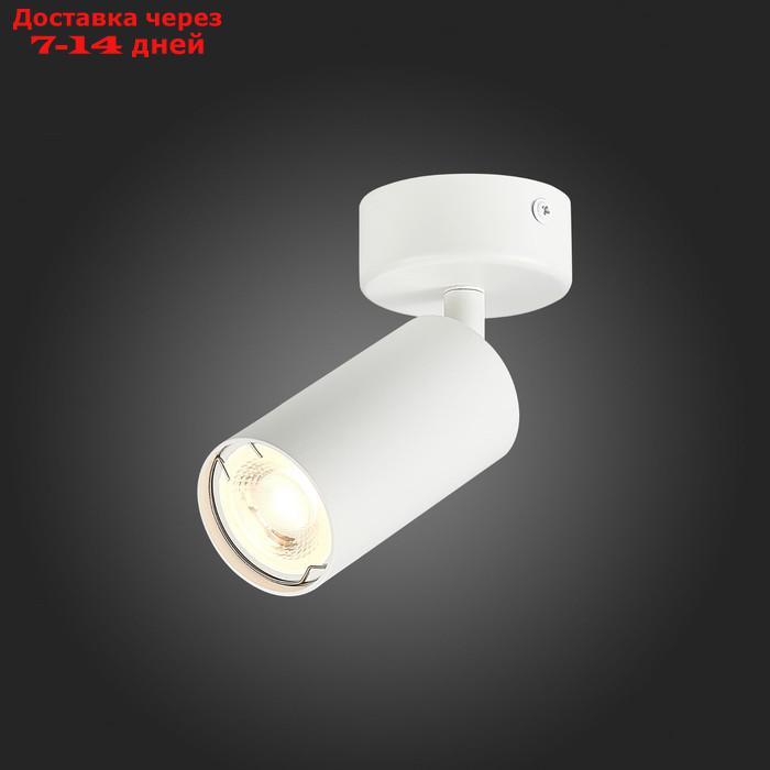 Светильник потолочный GU10, 1x50W L100xW100xH123 220V, без ламп, 10x5,4x16,8 см, цвет белый - фото 3 - id-p227046756