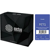 Пластик для 3D принтера Cactus PETG d1.75мм 0.75кг Синий