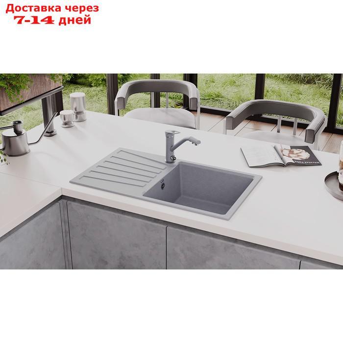 Мойка кухонная Ulgran U703-302, 830х480 мм, цвет песок - фото 2 - id-p227009345