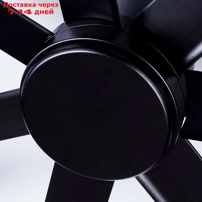 Вентилятор потолочный со светильником AZAR 60, сталь, черный матовый - фото 2 - id-p227023654