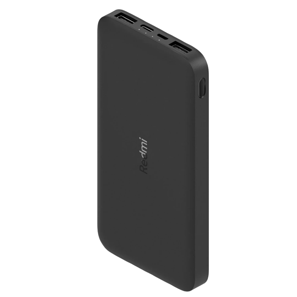 Внешний аккумулятор Xiaomi Redmi Powerbank 10000 мАч RU Чёрный - фото 1 - id-p226740497