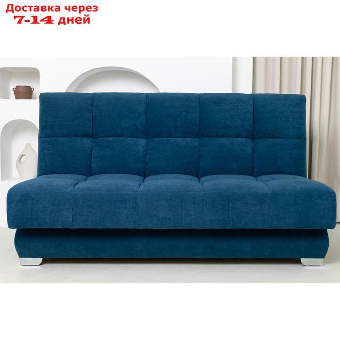 Угловой модульный диван "Рич", механизм книжка, велюр, цвет ultra midnight - фото 9 - id-p227035236