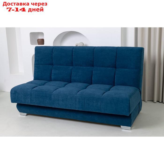 Угловой модульный диван "Рич", механизм книжка, велюр, цвет ultra midnight - фото 10 - id-p227035236
